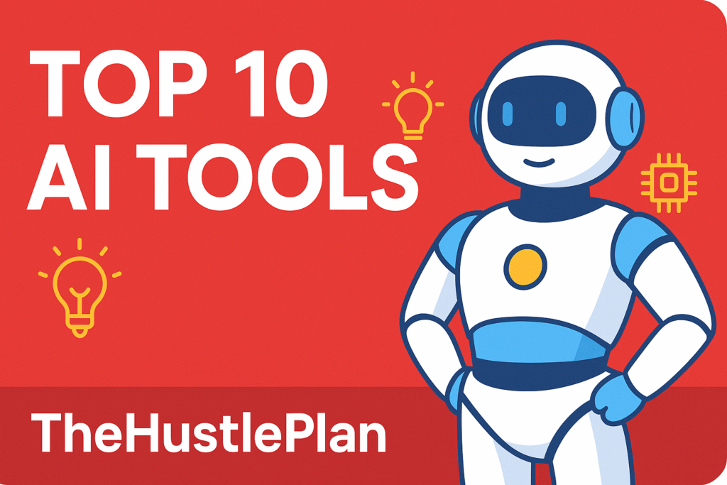 Top 10 AI Tools to Help You Start a Side Hustle in 2025