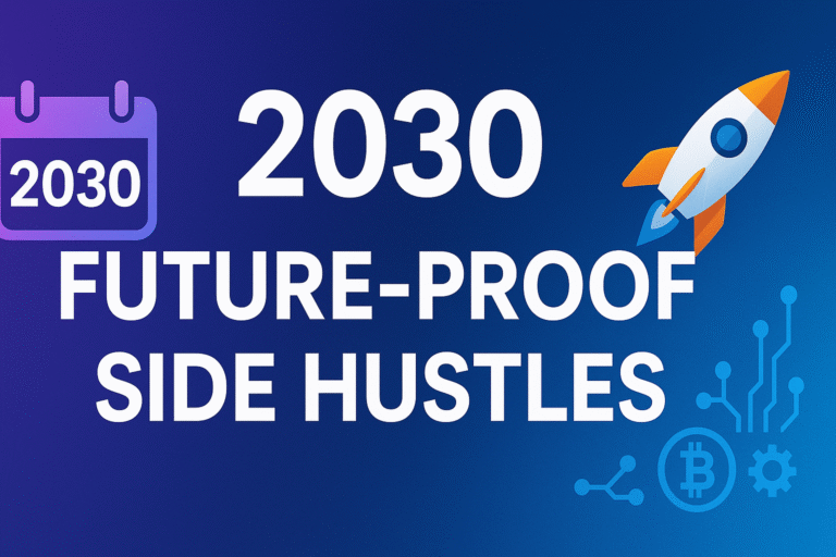 2030 Future Proof Side Hustles