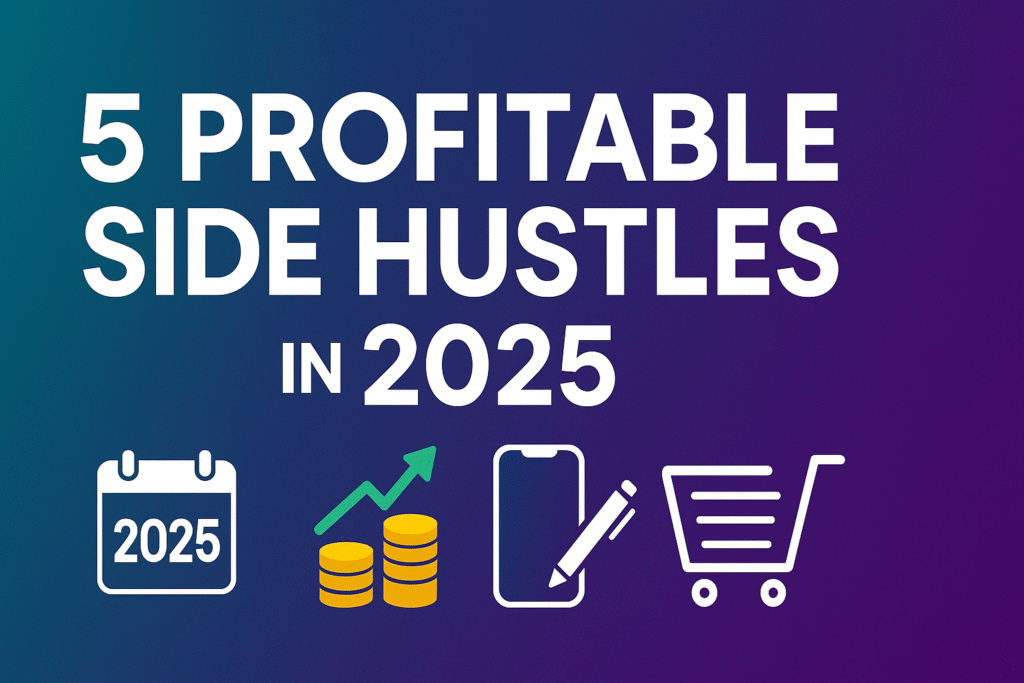 5 Profitable Side Hustles in 2025