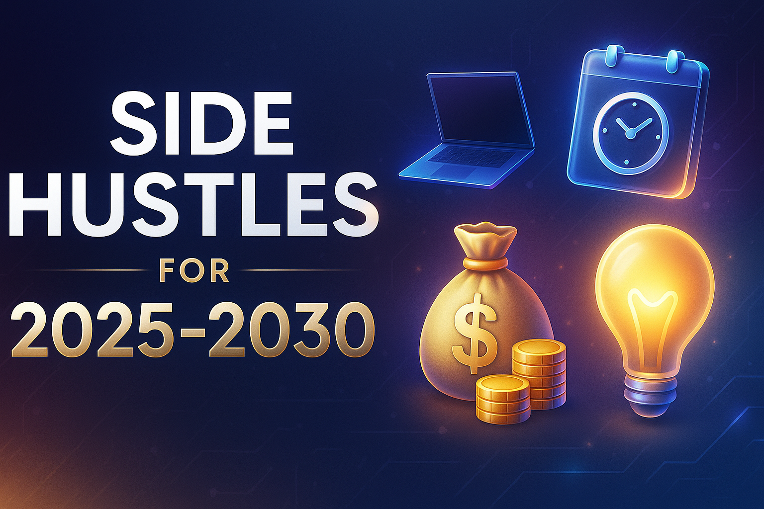5 Trending Side Hustles for 2025 That Will Still Make Money in 2030