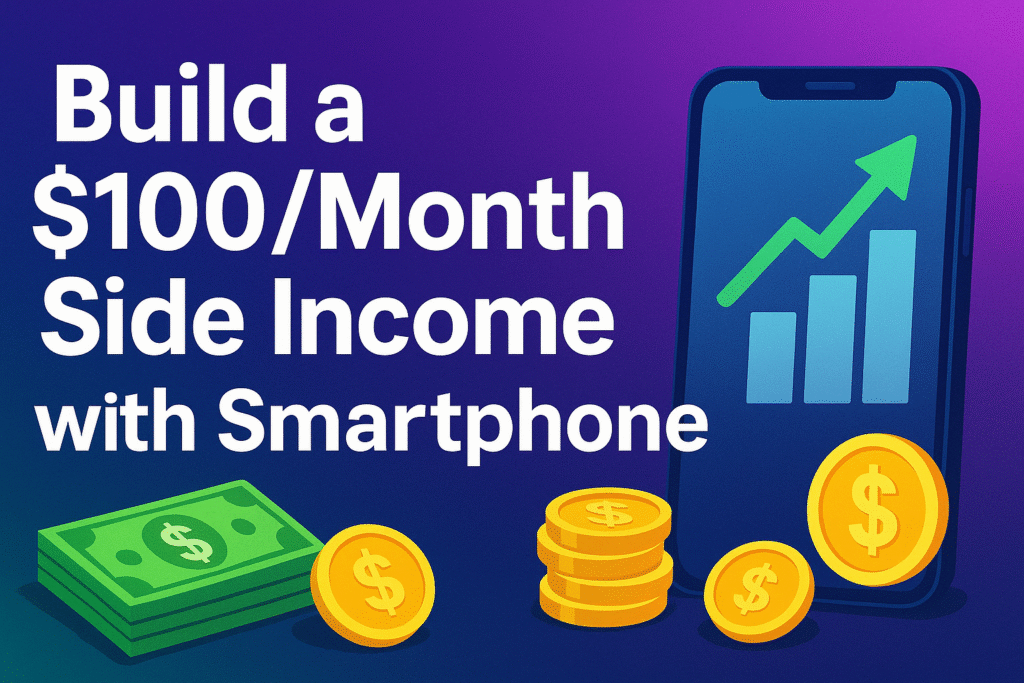 Earn $100/month on your phone in 2025