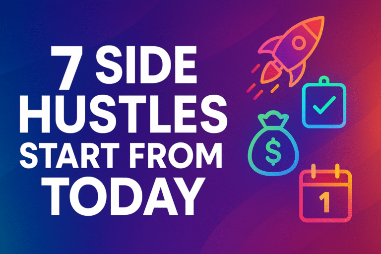 7 Simple Side Hustles You Can Start from Home Today