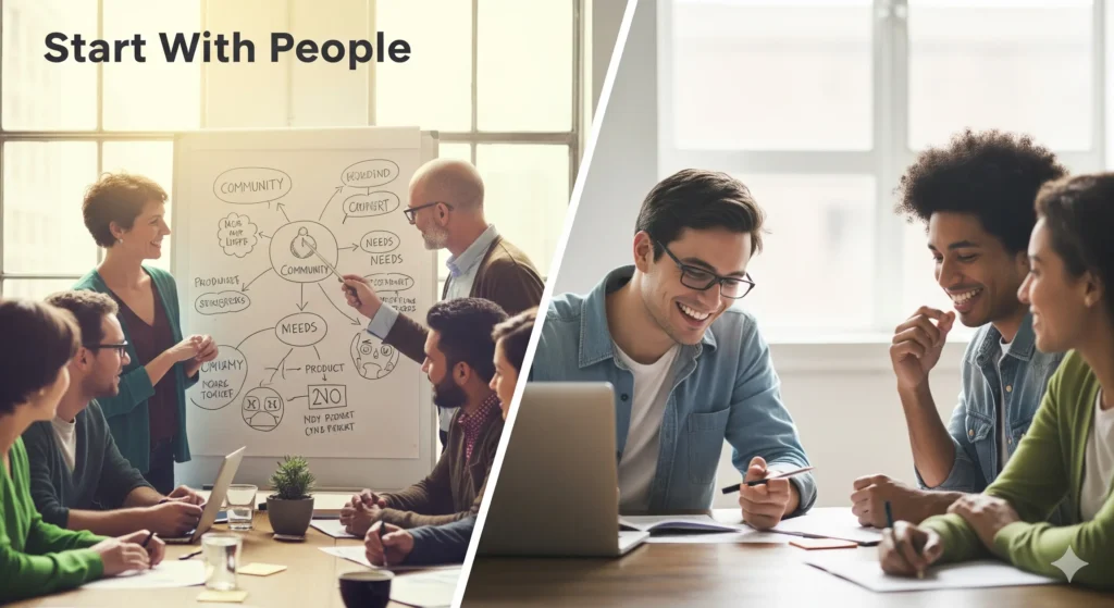 Start With People, Not Products (Side Hustle Success Tips)